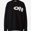 Off-White Jersey Punto Intrasio color Negro sku 715-000147 01 - Foto 1