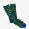 Gallo Calcetines Motivo Lunares color Verde Oscuro sku 642-000491 01 - Foto 1