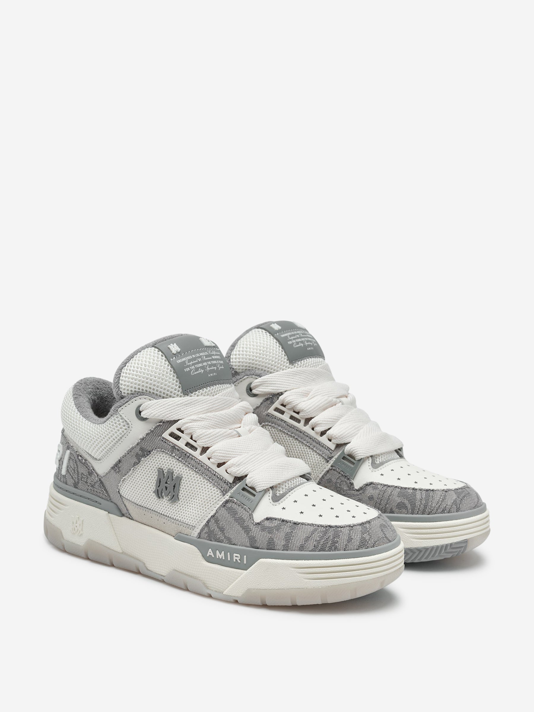 Amiri Sneakers Bandana Denim color Blanco sku 616-002920 01 - Foto 2