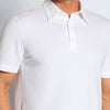 Brioni Polo Piqué Algodón color Blanco sku 552-001515 02 - Foto 1