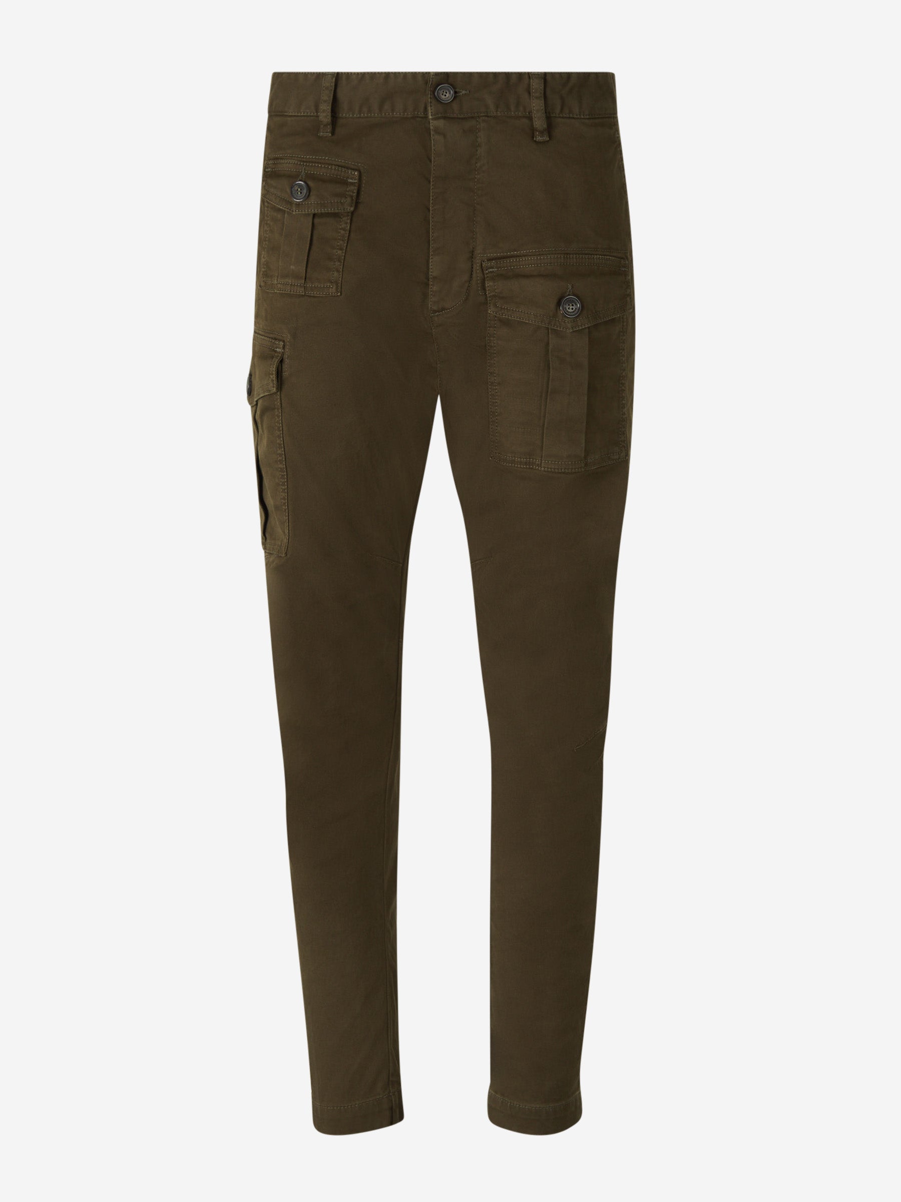 Dsquared2 Pantalones Cargo Sexy color Verde Militar sku 521-003083 01 - Foto 1