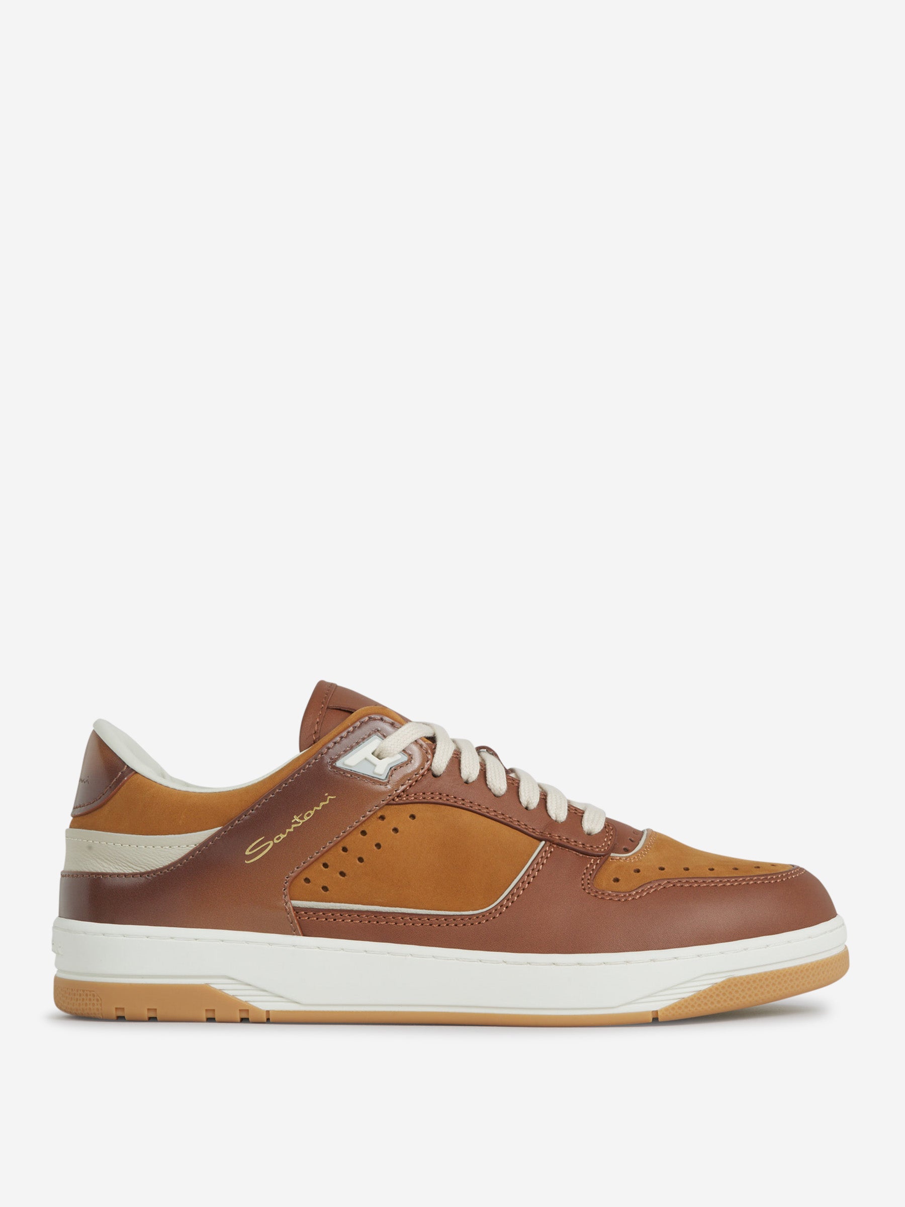 Santoni Sneakers Sneak-Air Piel color Caramelo sku 616-002849 01 - Foto 1