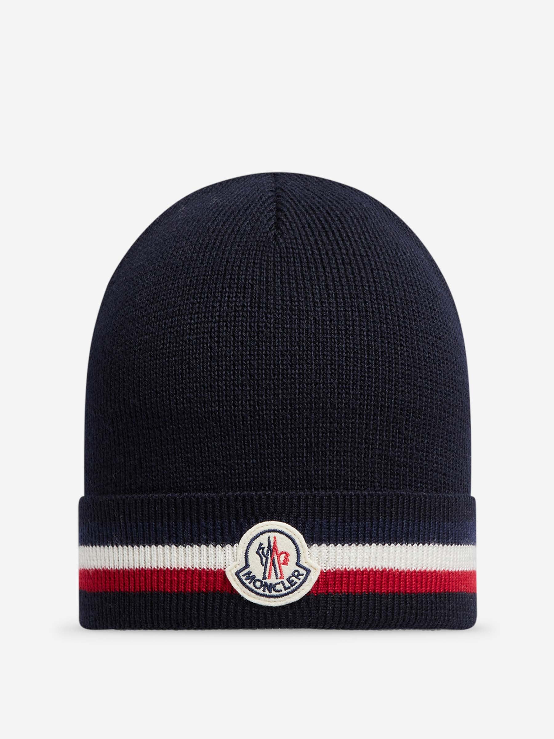 Moncler Gorro de Lana color Azul Marino sku 695-001631 01 - Foto 1