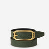 Tom Ford Cinturón Piel Croco color Verde Oscuro sku 621-000252 02 - Foto 1