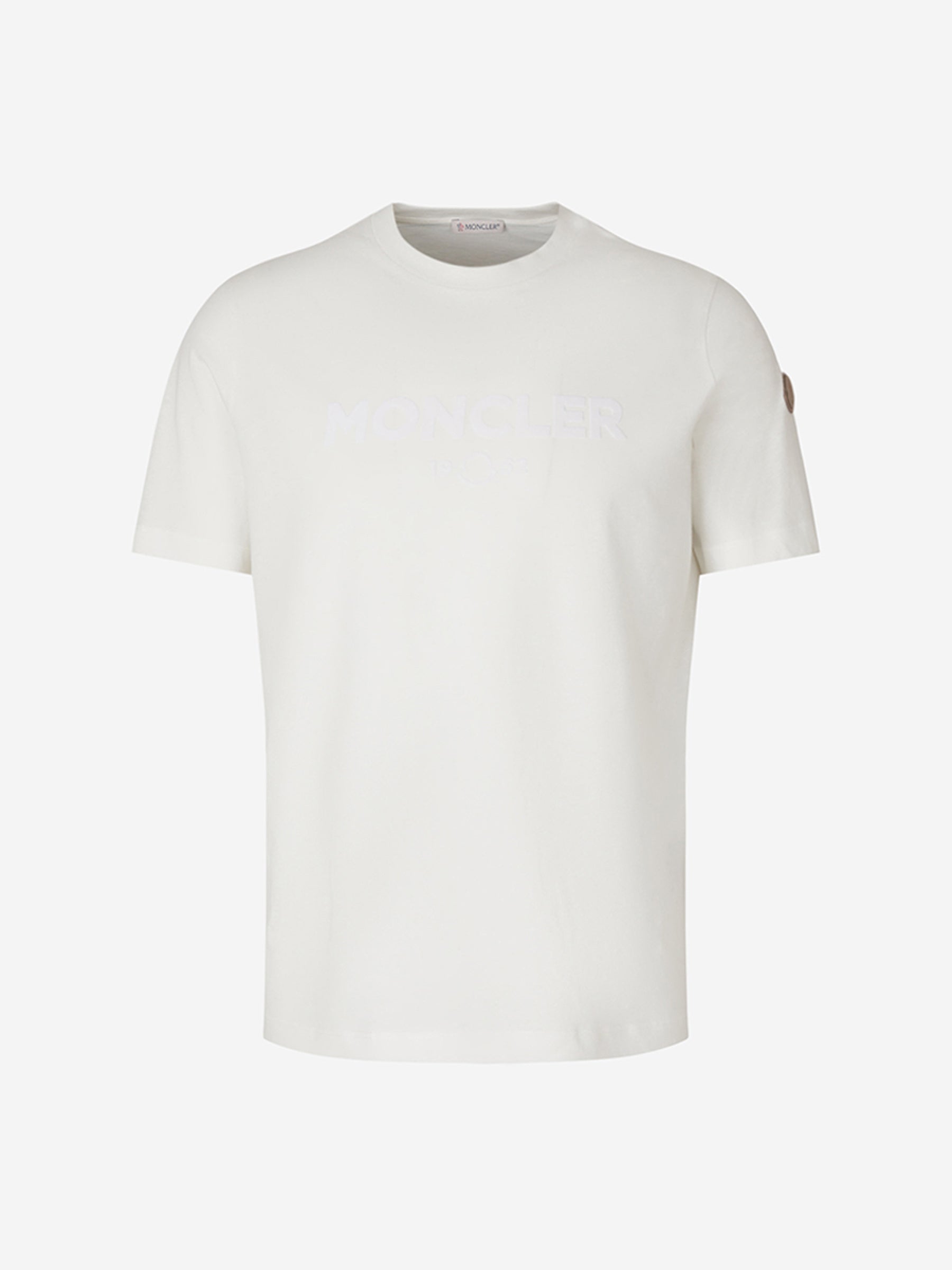 Moncler Camiseta Logo Algodón color Blanco sku 553-003782 01 - Foto 1