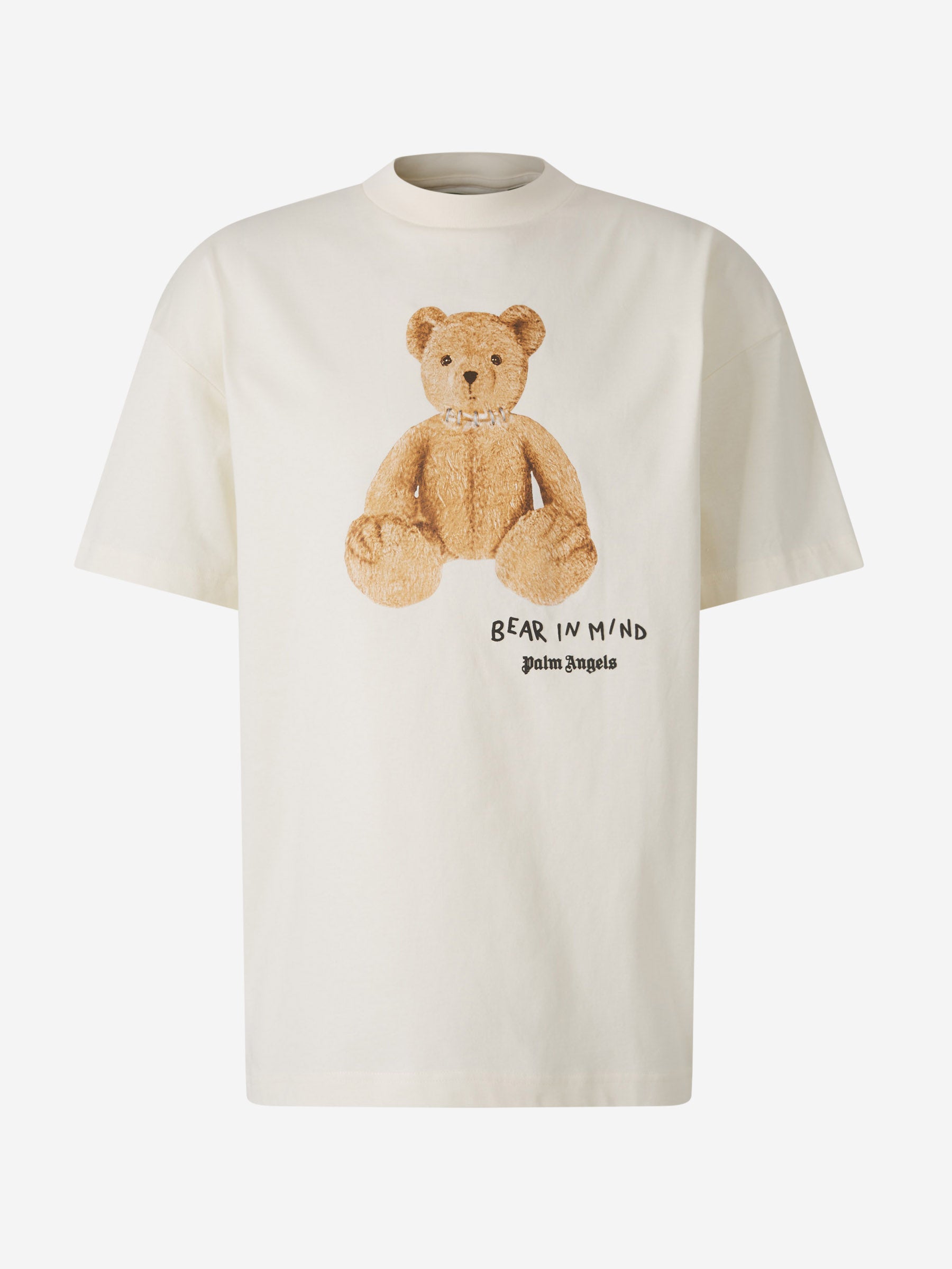 Palm Angels Camiseta Bear In Mind color Blanco sku 553-003986 01 - Foto 1