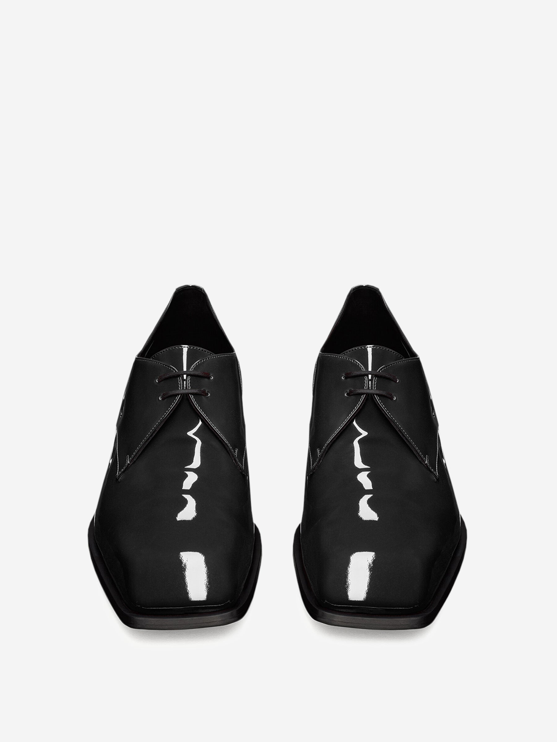 Saint Laurent Zapatos Derby Piel color Negro sku 611-004483 01 - Foto 2