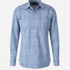 Tom Ford Camisa Motivo Cuadros color Azul sku 531-006284 01 - Foto 1