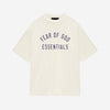 Fear of God Essentials Camiseta Logo Algodón color Crema sku 553-004010 03 - Foto 1