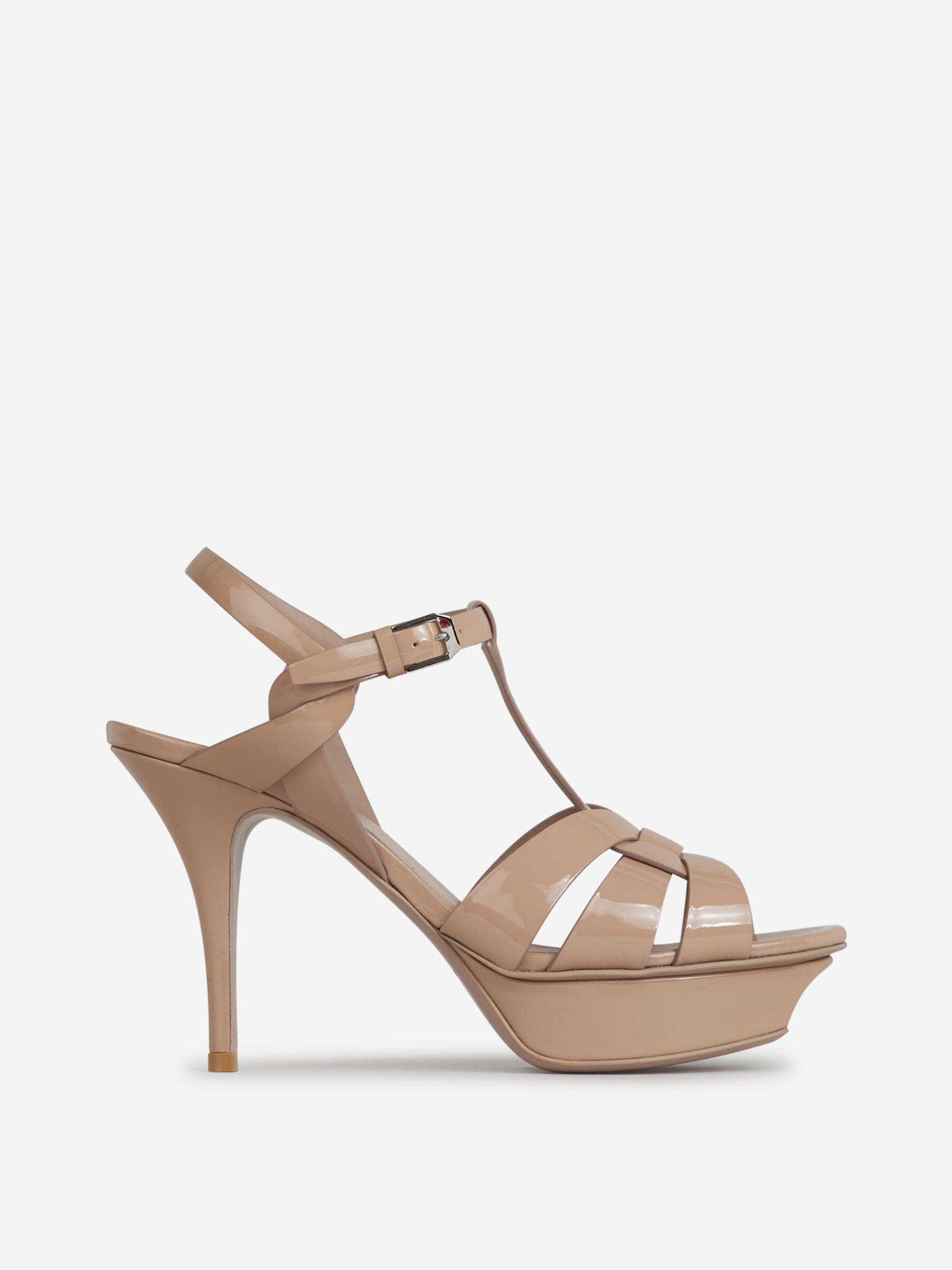 Saint Laurent Zapatos Tacón Tribute color Nude sku 800-005384 01 - Foto 1