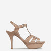 Saint Laurent Zapatos Tacón Tribute color Nude sku 800-005384 01 - Foto 1