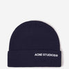 Acne Studios Gorro Logo Desgastado color Azul Marino sku 695-001534 01 - Foto 1