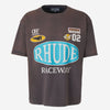 Rhude Camiseta Vintage Raceway color Gris Antracita sku 553-003845 01 - Foto 1