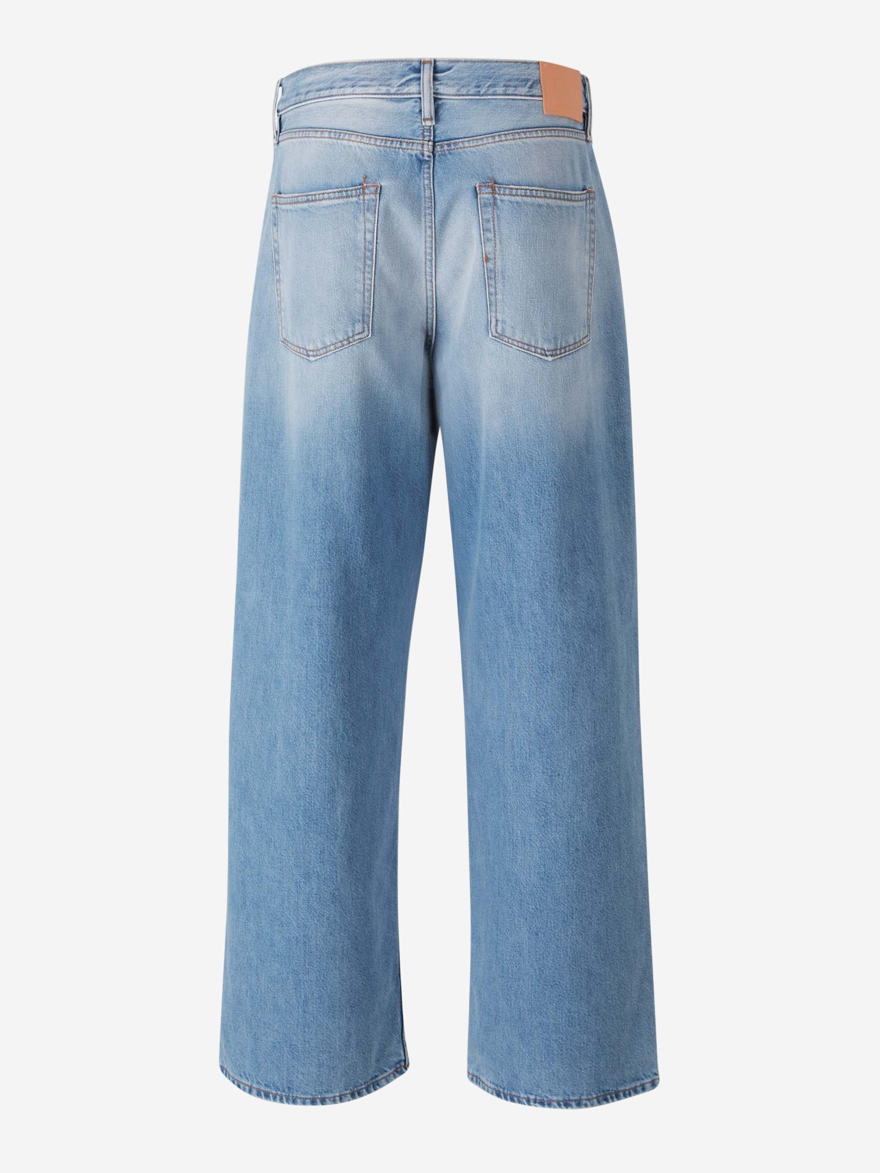 Acne Studios Jeans Loose Fit - 1981F color Azul Denim Claro sku 763-001591 01 - Foto 2