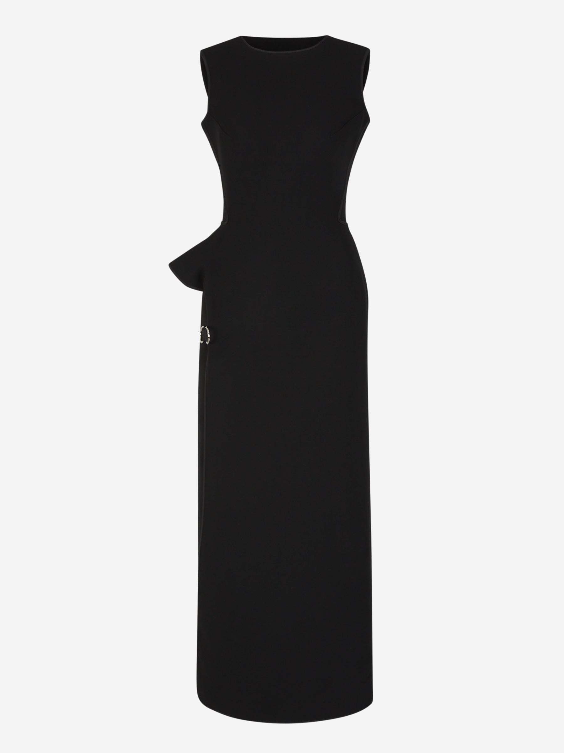 Maticevski Vestido Midi Mannerism color Negro sku 721-000184 02 - Foto 1