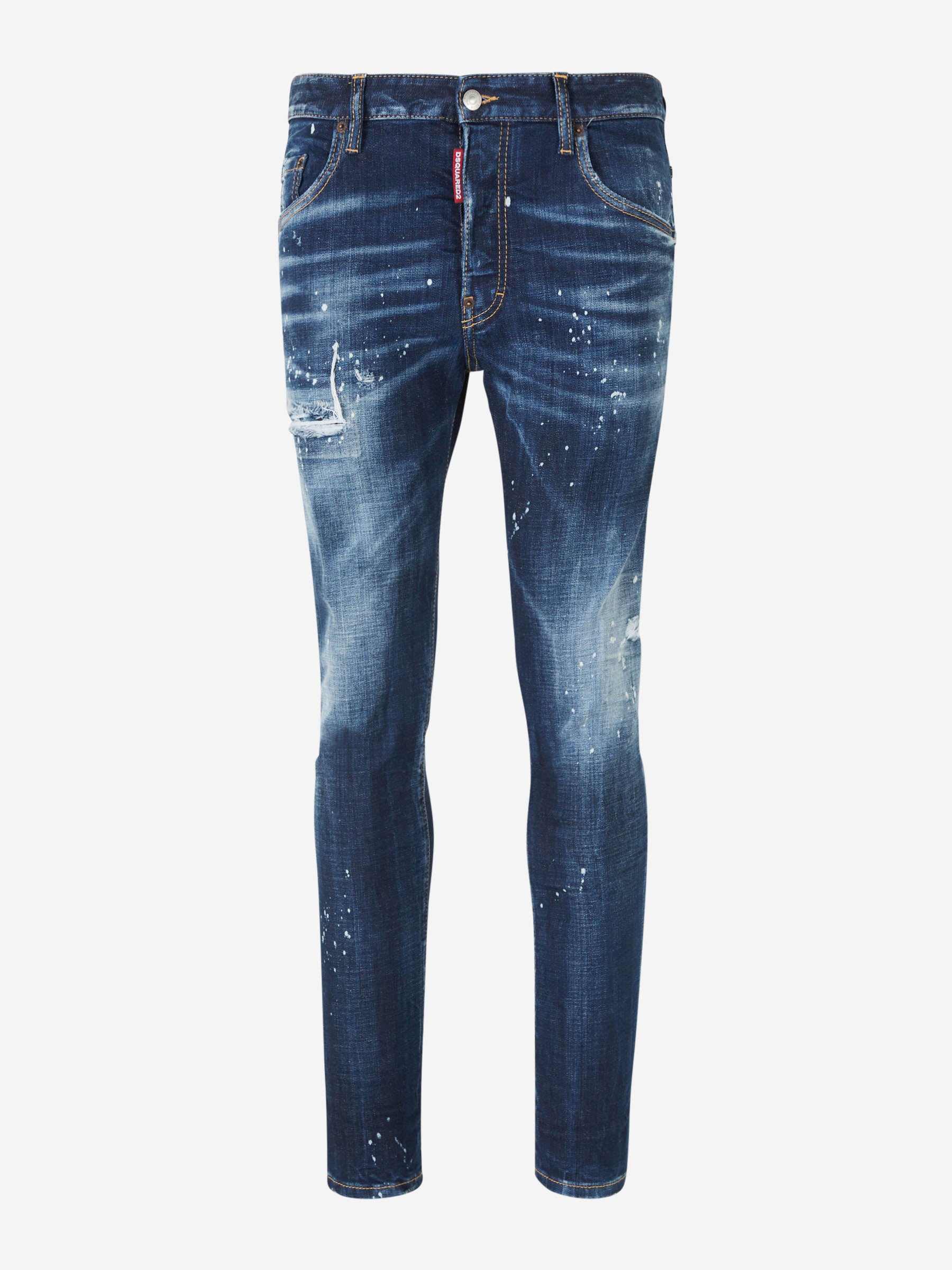 Dsquared2 Jeans Skinny Fit Skater color Azul Denim Oscuro sku 522-002657 01 - Foto 1