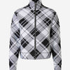 Burberry Chaqueta Motivo Cuadros color Blanco y Negro sku 512-002241 01 - Foto 1