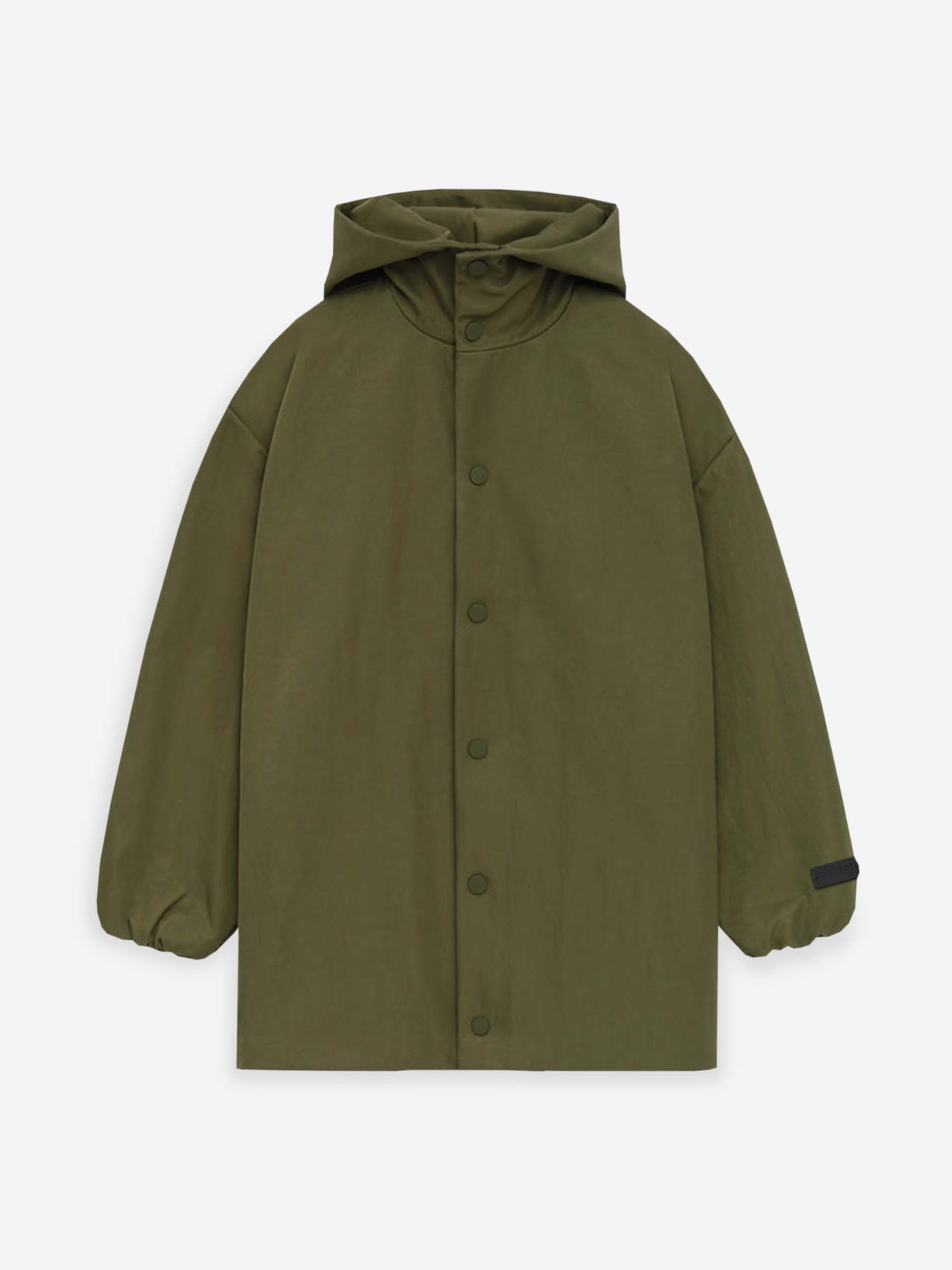 Fear of God Essentials Cazadora Nylon Logo color Verde Militar sku 512-002372 01 - Foto 1