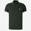 Moncler Polo Piqué Logo color Verde Menta sku 552-001422 05 - Foto 1