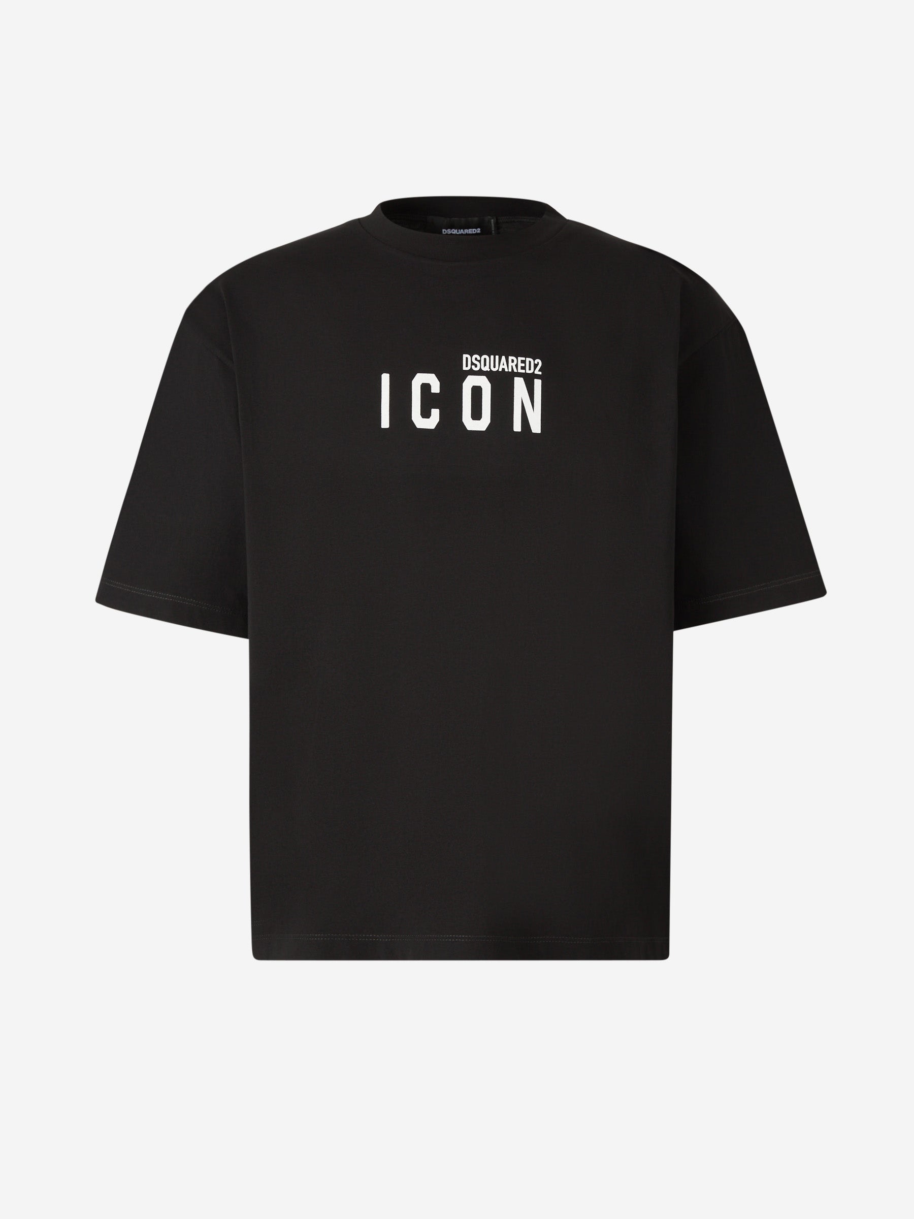 Dsquared2 Camiseta Icon Algodón color Negro sku 553-003883 02 - Foto 1