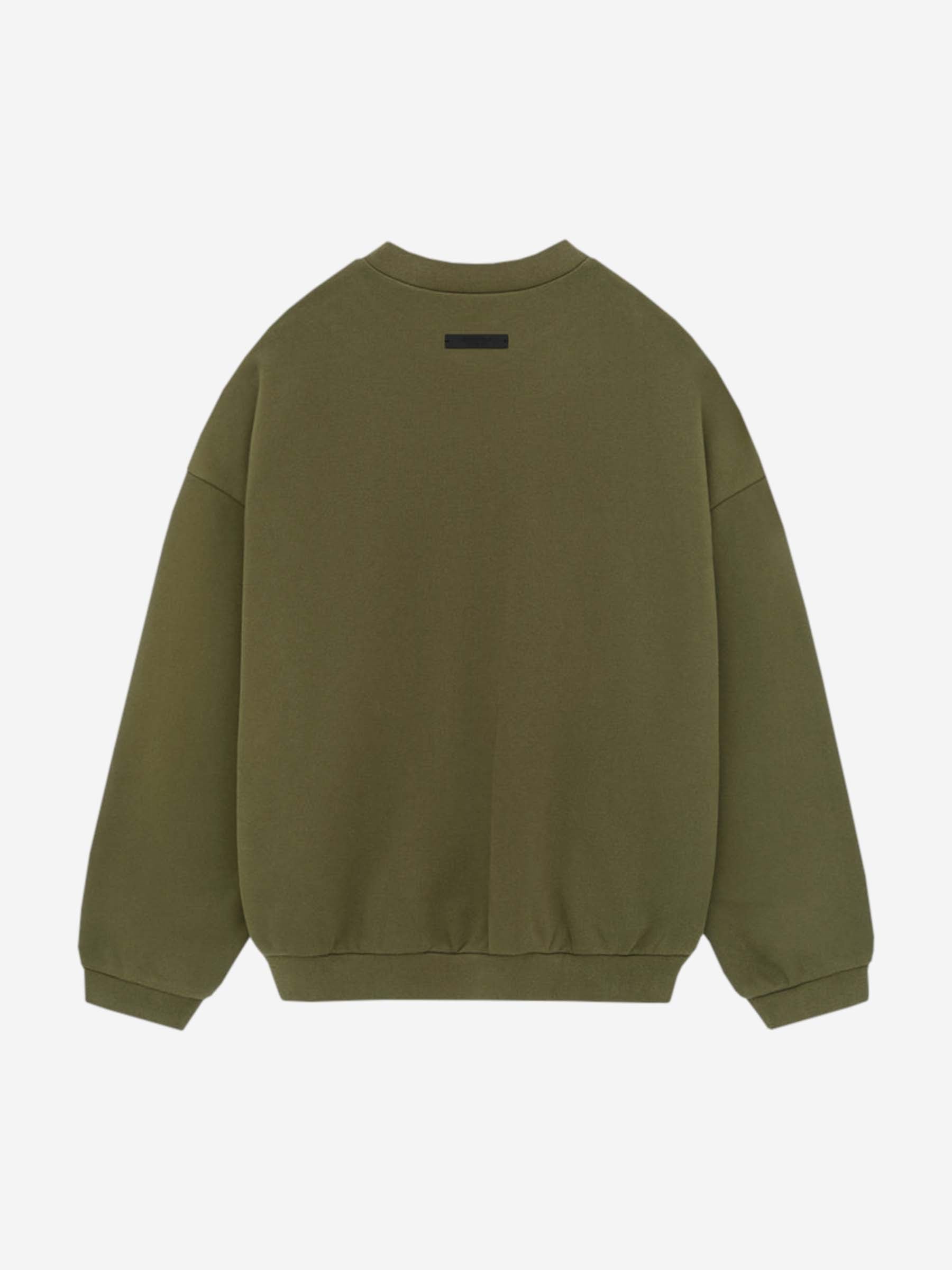 Fear of God Essentials Jersey Crewneck Logo color Verde Militar sku 545-001699 03 - Foto 2