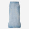 Dries Van Noten Falda Midi Denim color Azul Denim Claro sku 750-001524 01 - Foto 1