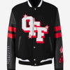 Off-White Cazadora Bomber Universitaria color Negro sku 512-002397 01 - Foto 1