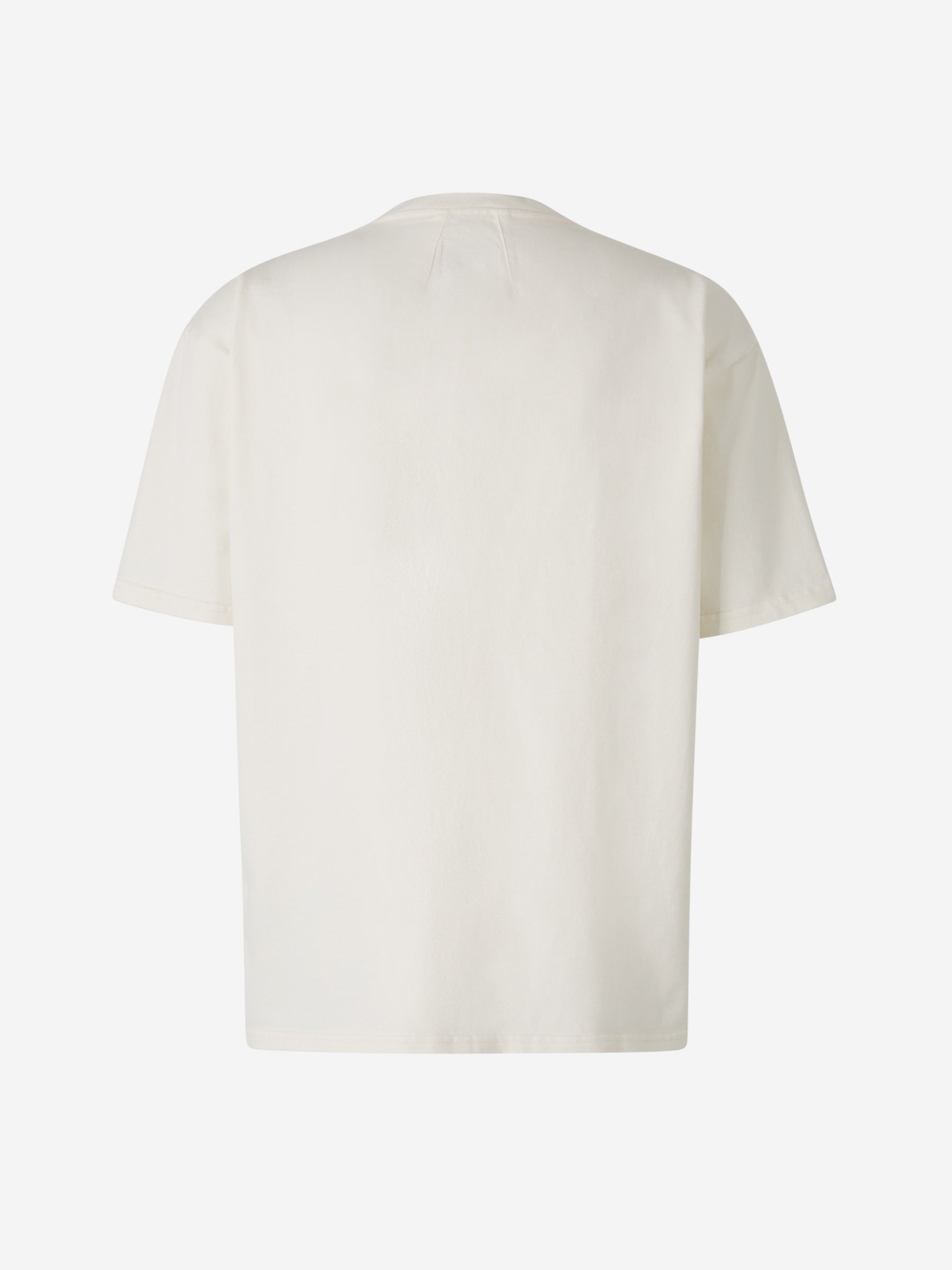 Rhude Camiseta Logo Algodón color Crema sku 553-003894 00 - Foto 2