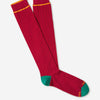 Gallo Calcetines Largos Canalé color Rojo sku 641-000209 01 - Foto 1