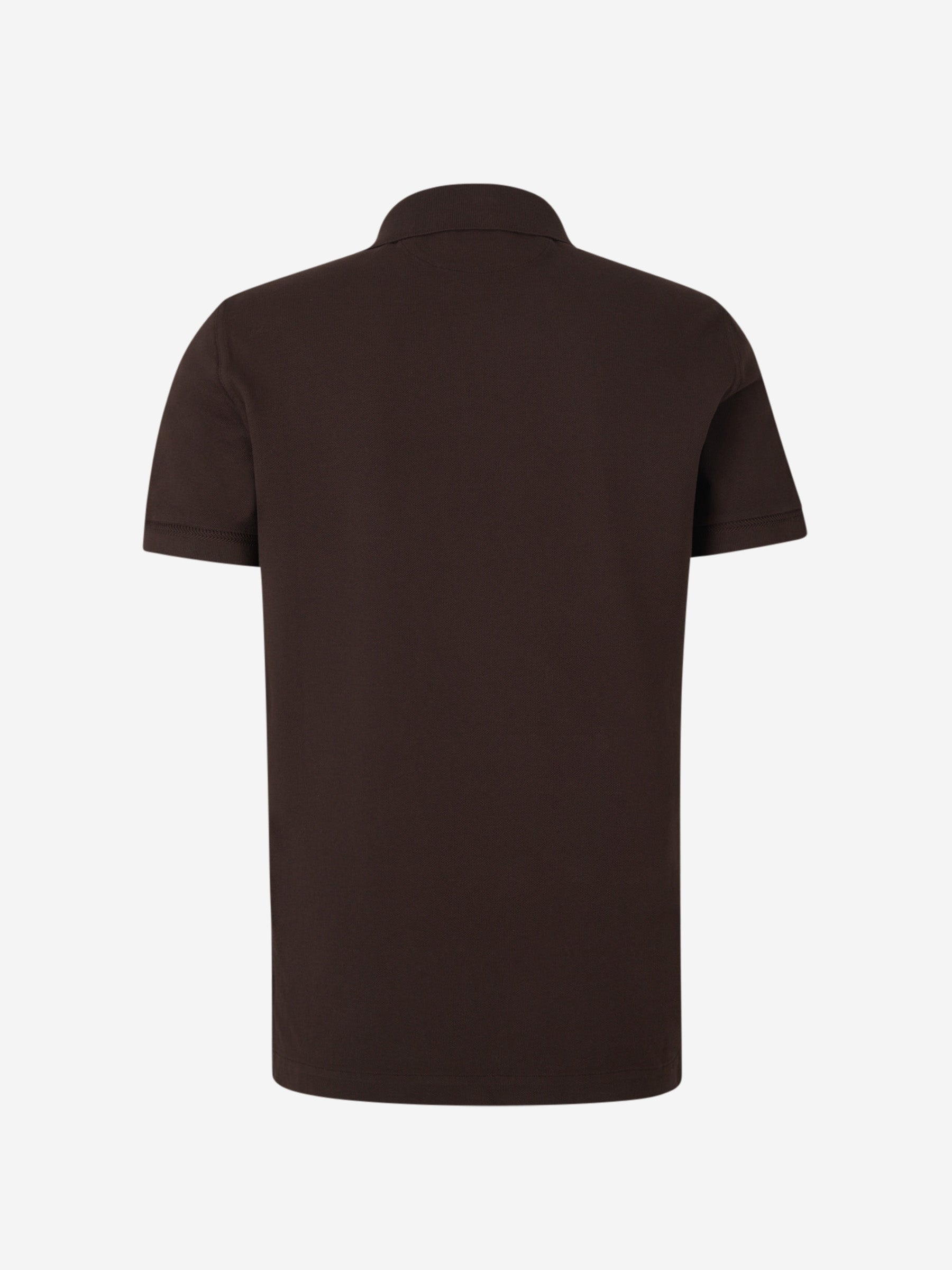 Tom Ford Polo Piqué Algodón color Marron Oscuro sku 552-001529 01 - Foto 2