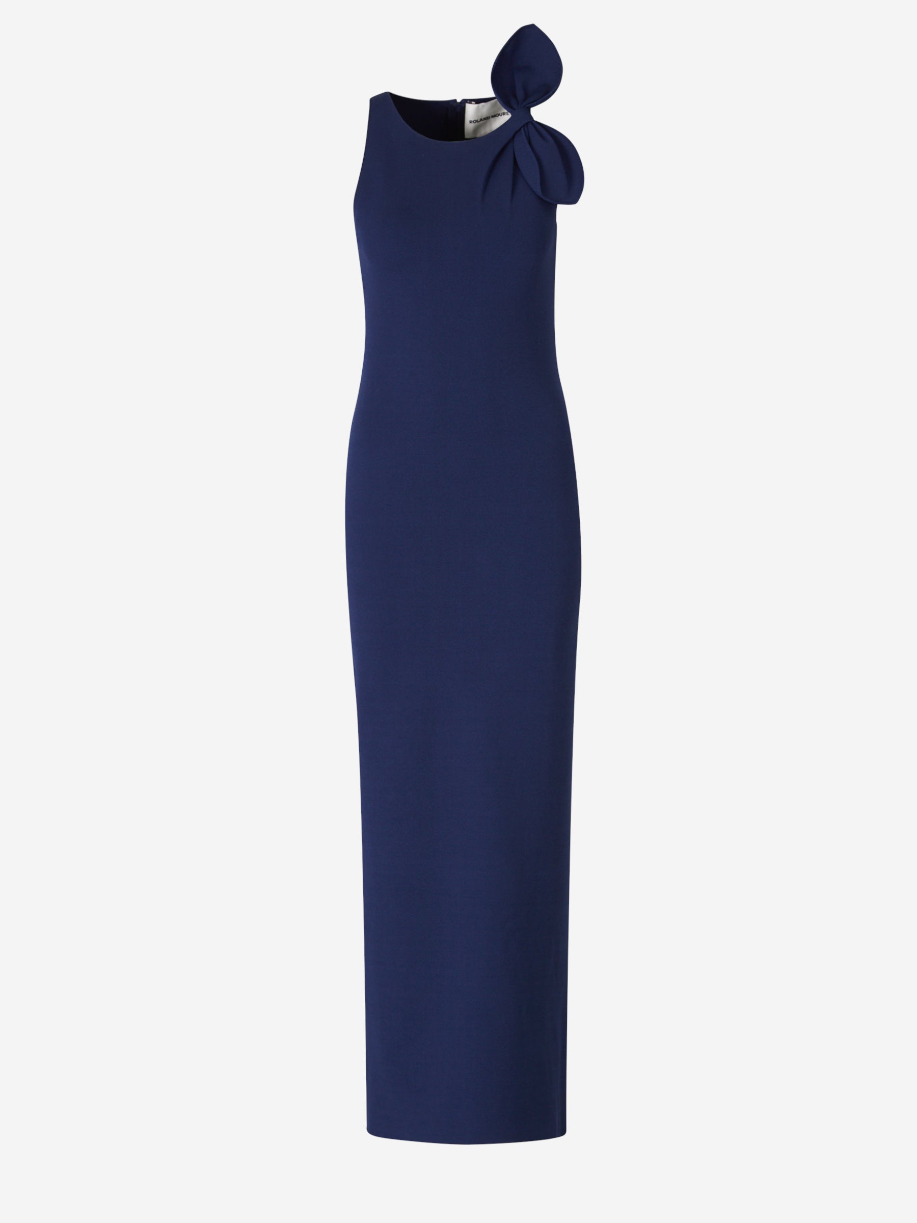 Roland Mouret Vestido Midi Lazo color Azul Cobalto sku 721-000323 01 - Foto 1