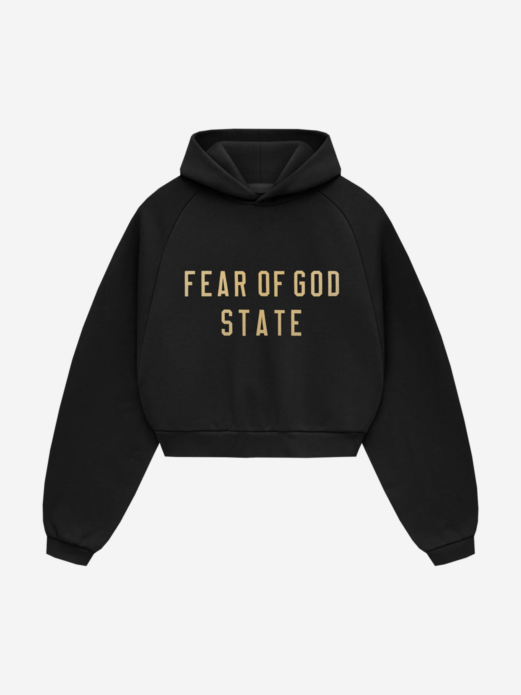 Fear of God Essentials Sudadera Logo Algodón color Negro sku 715-000161 01 - Foto 1