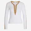 Rabanne Jersey Cut Out color Blanco sku 711-003176 01 - Foto 1