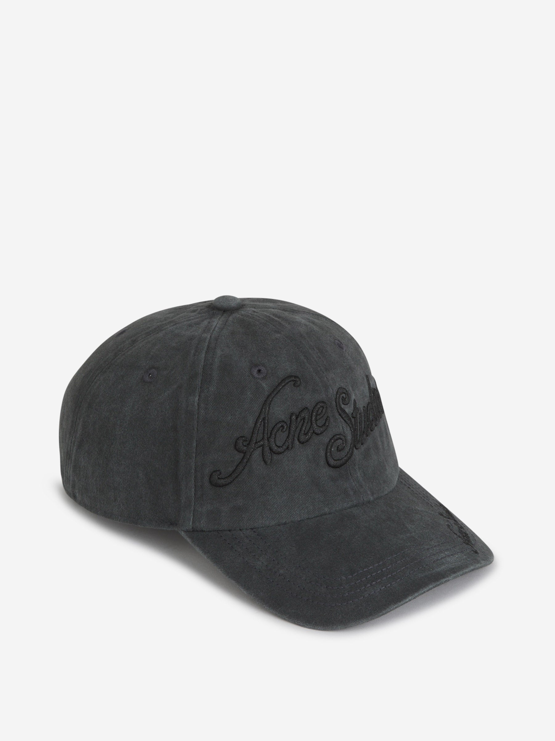 Acne Studios Gorra Logo Bordado color Negro sku 899-001946 01 - Foto 1