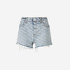 Alexander Wang Shorts Denim Logo color Azul Denim Claro sku 762-000487 01 - Foto 1