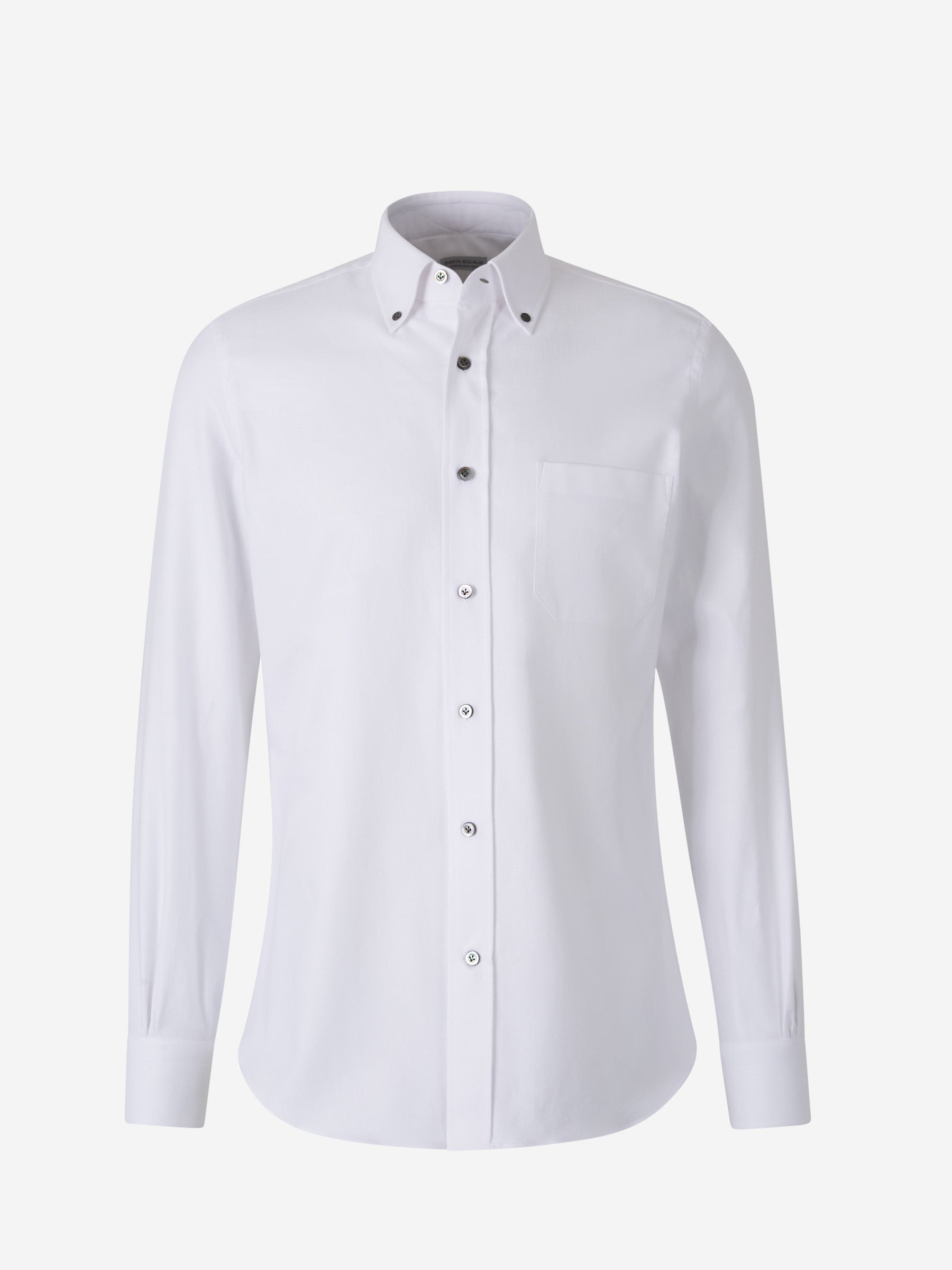 Santa Eulalia Camisa Button-Down Algodón color Blanco sku 531-006337 01 - Foto 1