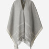 Max Mara Poncho Lana Jacquard color Gris Piedra sku 774-000527 01 - Foto 1