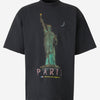 Balenciaga Camiseta Liberty Paris color Gris Antracita sku 553-003771 01 - Foto 1