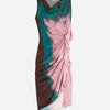 Dries Van Noten Vestido Midi Drapeado color Multicolor sku 721-000328 01 - Foto 1