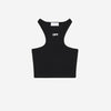 Off-White Top Logo Algodón color Negro sku 703-002239 01 - Foto 1