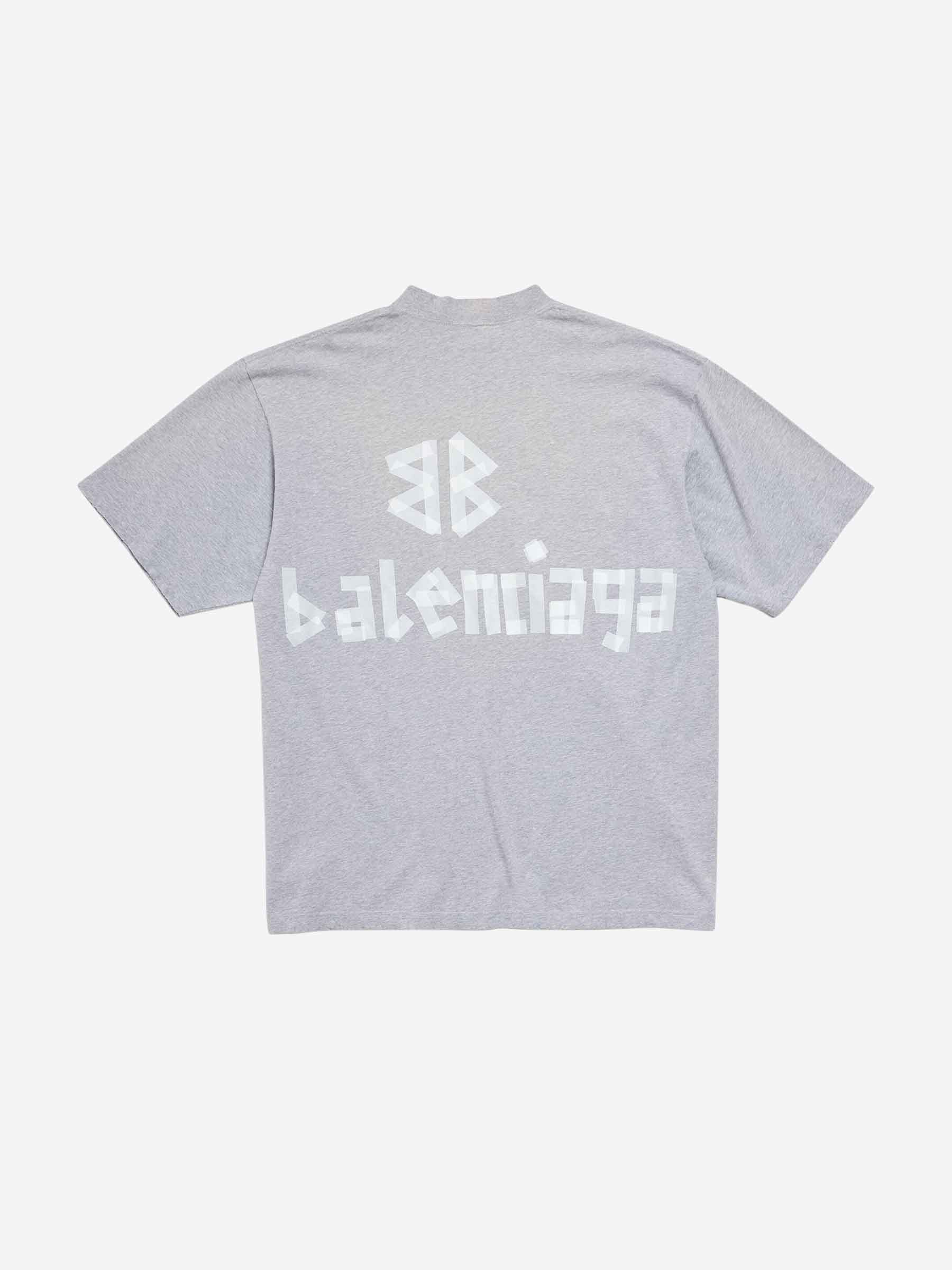 Balenciaga Camiseta New Tape color Gris Claro sku 553-003973 01 - Foto 2