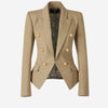 Balmain Blazer Liso Algodón color Beige sku 741-002175 01 - Foto 1