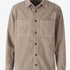 Richard J. Brown Sobrecamisa Micro Pana color Caramelo sku 513-000005 02 - Foto 1