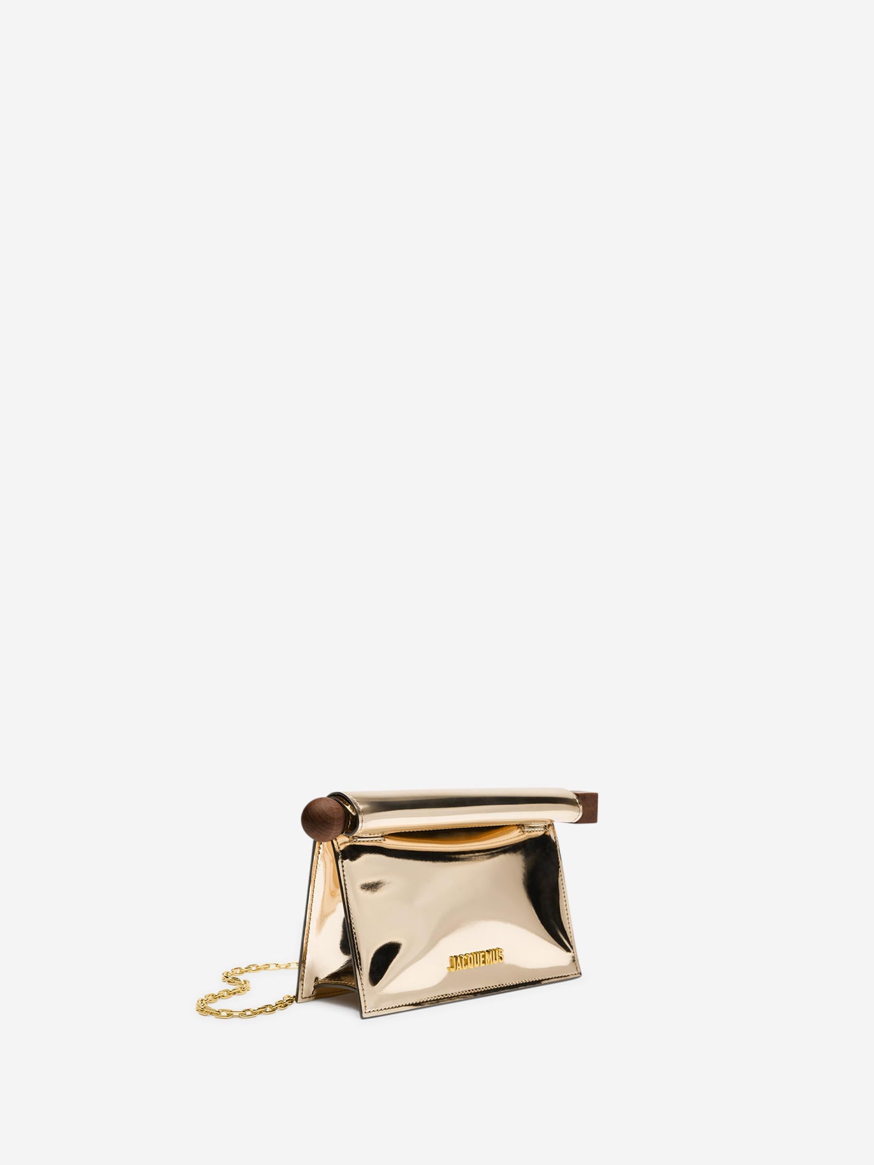 Jacquemus Bolso Mano Rond Carré color Dorado sku 810-007719 00 - Foto 2