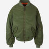 Balenciaga Cazadora Bomber Oversize color Verde Oscuro sku 512-002227 01 - Foto 1