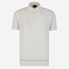 Brioni Polo Piqué Sea Island color Blanco sku 552-001516 02 - Foto 1