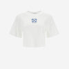 Off-White Camiseta Logo Cropped color Blanco sku 782-001611 01 - Foto 1