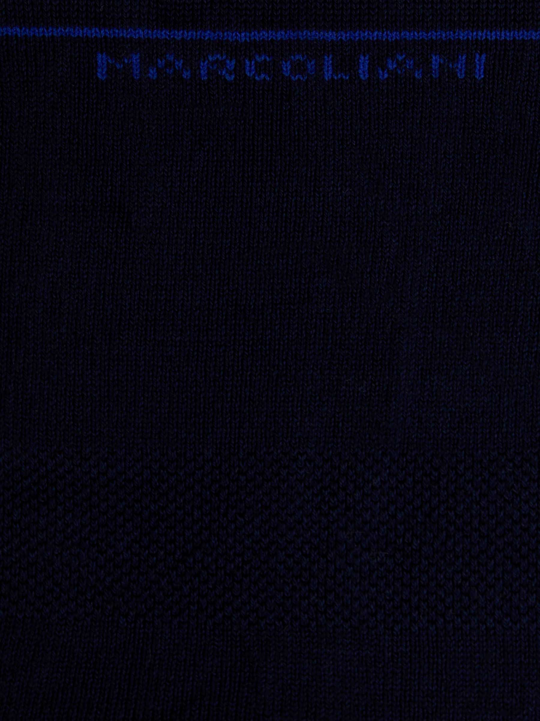 Marcoliani Milano Calcetines Invisibles Algodón color Azul Noche sku 642-000273 03 - Foto 2