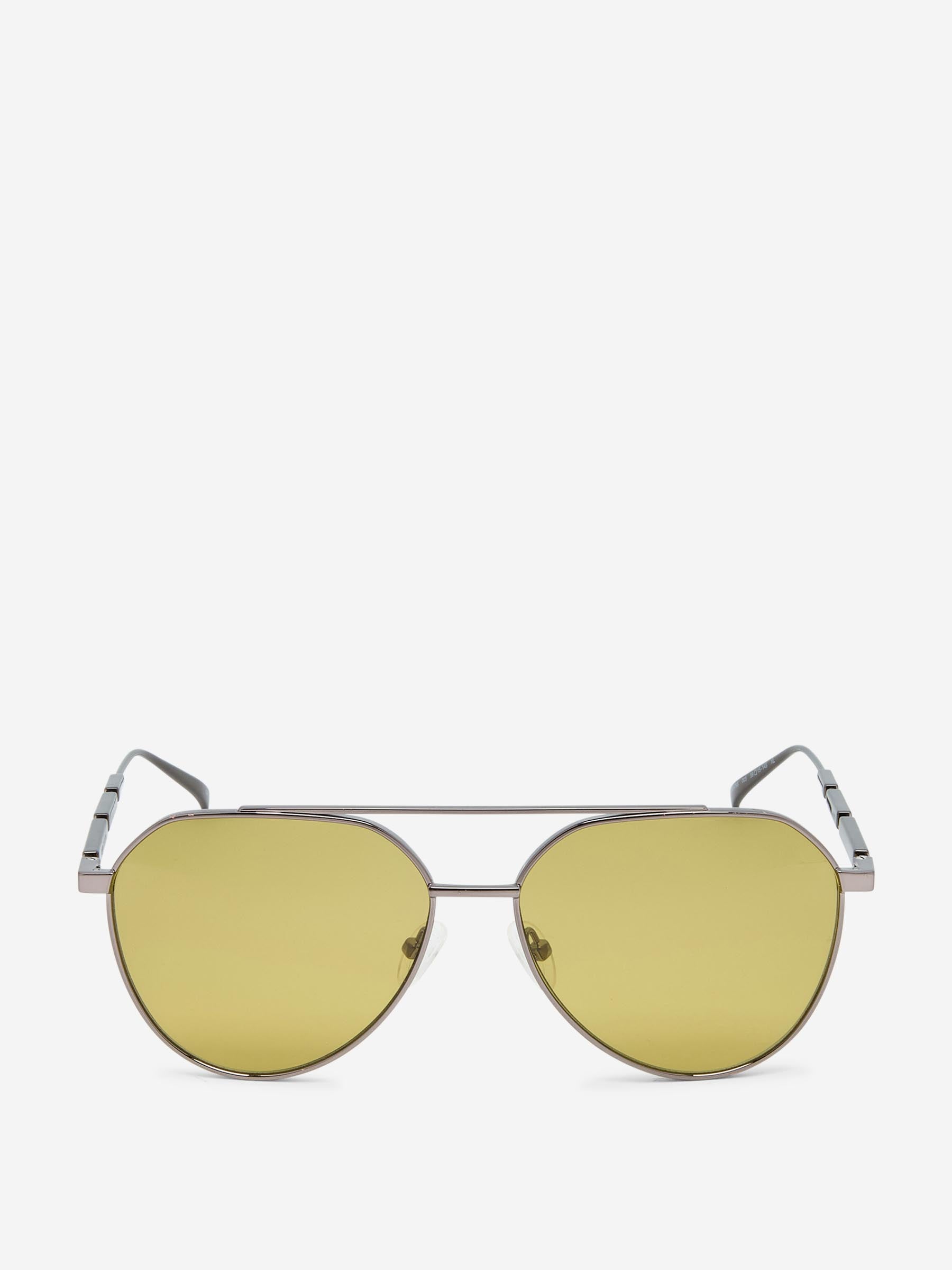 Alexander McQueen Gafas Piloto Plata color Dorado sku 614-002946 02 - Foto 1