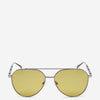 Alexander McQueen Gafas Piloto Plata color Dorado sku 614-002946 02 - Foto 1